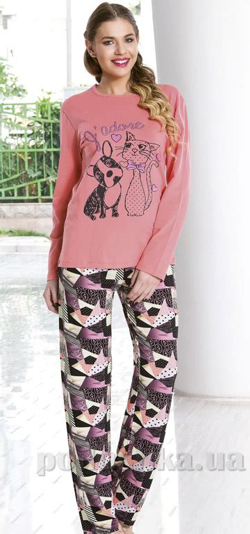 Пижама женская Lady Lingerie 9236 купить в Киеве домашняя одежда по выгодным ценам в каталоге