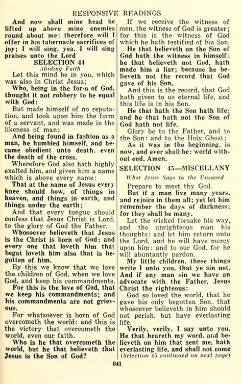 The Baptist Standard Hymnal With Responsive Readings A New Book For All Services Page 633