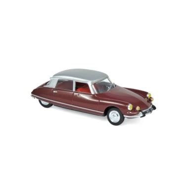 Miniature Citroën DS 21 Pallas 1967 Dark Red francis miniatures