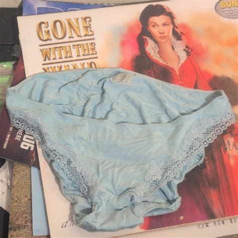 Jockey Intimates Sleepwear Jockey No Panty Line Promise Blue Lace Trim Bikini Panties Y2k