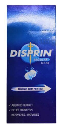 100 Percent Purity Medicine Grade Pharmaceutical Pain Relief Disprin