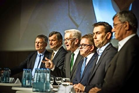 Stz Diskussion Zur Landtagswahl Kretschmann Sieht Bedarf Im Stra Enbau