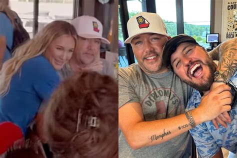 Brittany Aldean Luke Bryan More Celebrate Jason Aldean S Latest