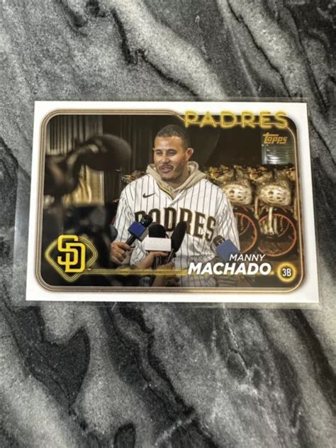 2024 TOPPS SERIES 2 Variante miroir doré Manny Machado 550 Padres