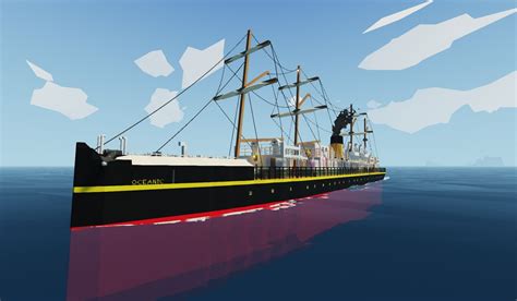 My half scale replica of the SS Oceanic(1870) in Stormworks : Oceanlinerporn