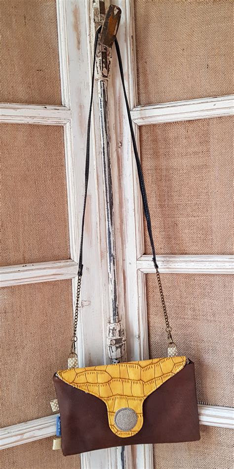 Sac Mignonette Marron Et Beige Poulette Et Ses P Tits Pois