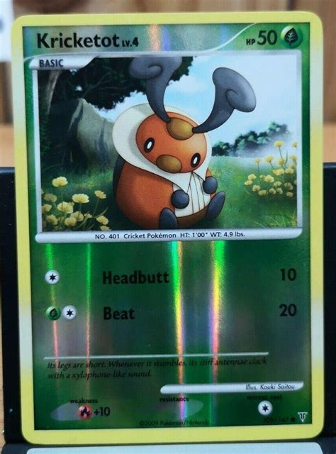 Kricketot Reverse Holo Prices Pokemon Supreme Victors