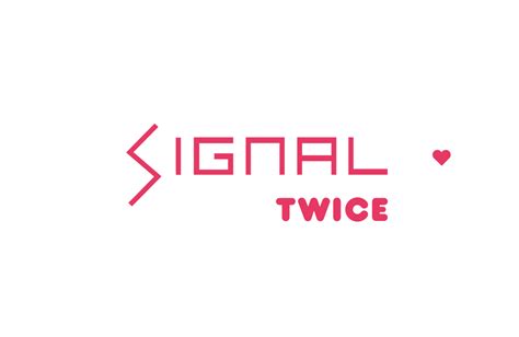 Twice Signal Logo Png By Tsukinofleur On Deviantart