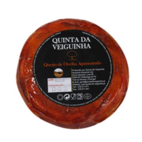 Queijo De Ovelha Curado Apimentado Terras De Alfandega Quinta Da