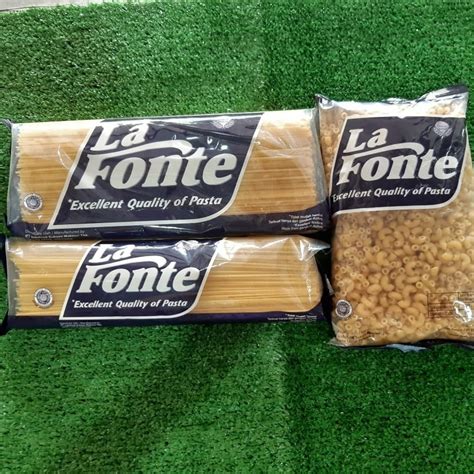 Jual Spaghetti La Fonte No Spageti La Fonte Kemasan Kg