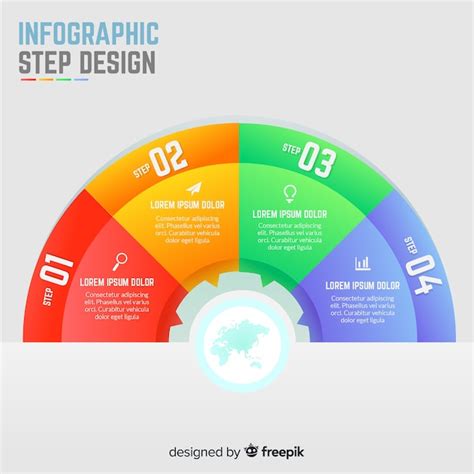 Mod Le D Infographie Moderne Avec Style Color Vecteur Gratuite