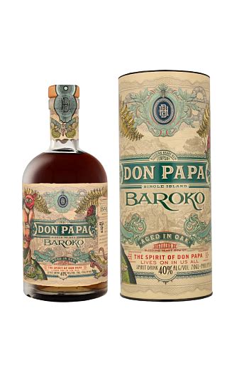 Ром Don Papa Baroko цена 0,7 л в тубе 8092 руб., купить Дон Папа Бароко ...