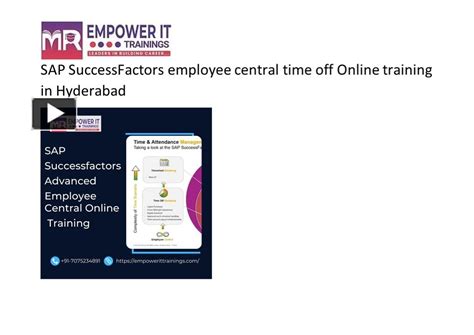 Ppt Sap Successfactors Employee Central Time Off Online Training In