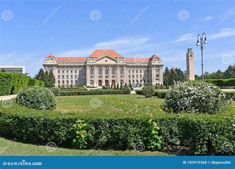 Building of the University, Debrecen, Hungary Editorial Stock Photo ...