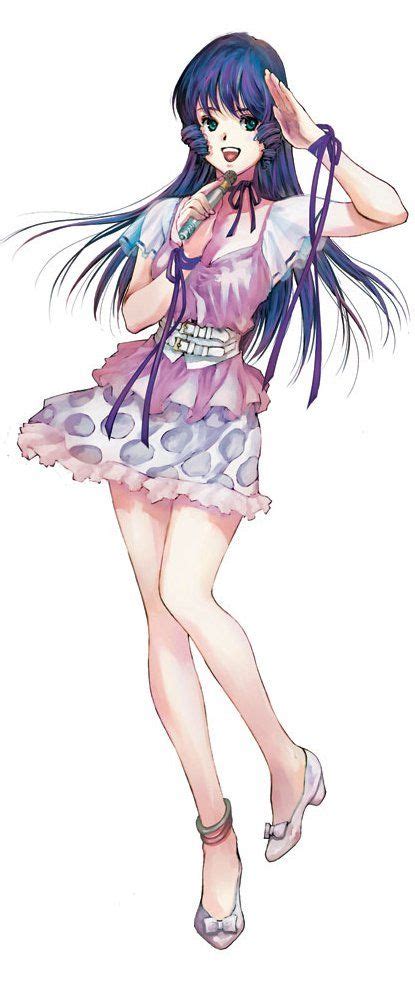 Macross Lynn Minmay By Haruhiko Mikimoto Lynn Minmay Macross Anime