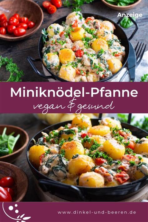 Knödelino Pfanne vegan schnell gesund