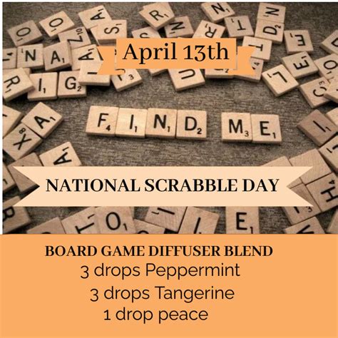 National Scrabble Day Template Postermywall