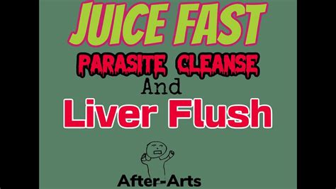 Introduction To Juice Fast Parasite Cleanse And Liver Flush Youtube