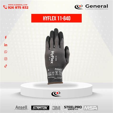 Ansell Guante De Seguridad Hyflex J I General Investments S A C