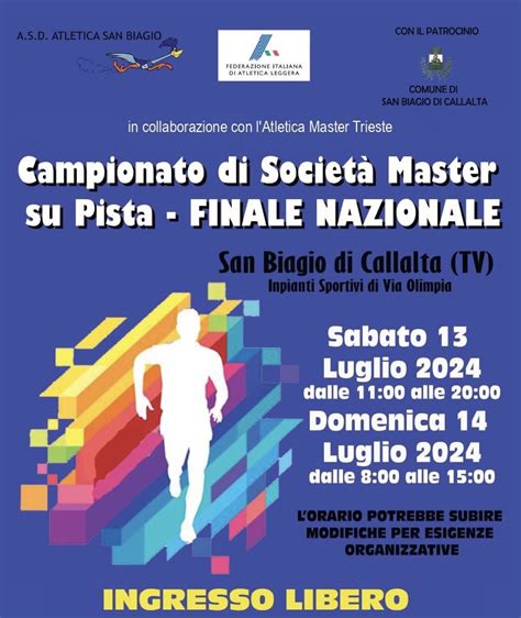 Campionati Italiani Di Atletica Leggera Di Societ Master Comune