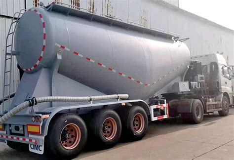 Cimc Tri Axle T Cement Tanker Trailer For Sale In Mombasa Kenya