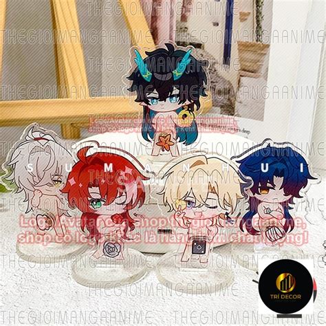 XOAY Mô hình standee HONKAI STAR RAIL ver NUDE tượng mica game anime chibi trưng bày Shopee