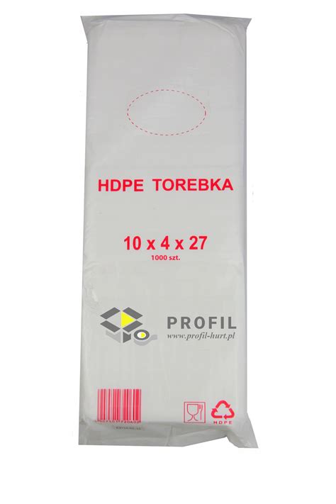 Torebki Woreczki Foliowe Hdpe X Szt Cena Opinie