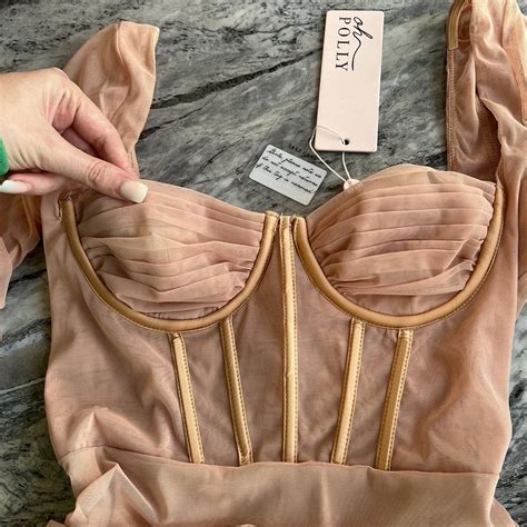 Nude Dress Ohpollydress Nudedress Depop