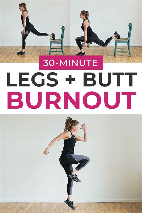 40 Minute Glute Workout For Women Video Nourish Move Love