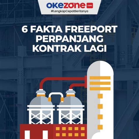 6 Fakta Freeport Perpanjangan Kontrak Lagi 0 Foto Okezone Infografis