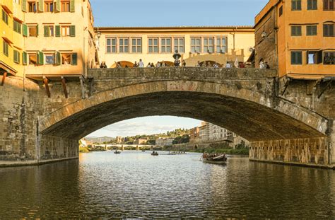 High Traffic On The River Arno The Florentine