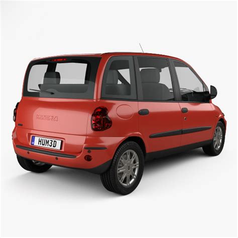 3D Fiat Multipla 1998 TurboSquid 1355990