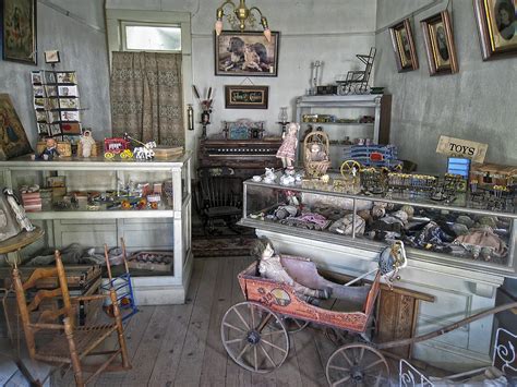 Victorian Toy Shop - Virginia City Montana by Daniel Hagerman