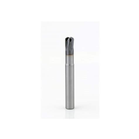 Niagara Cutter Corner Radius End Mill 3 8 Dia 3 8 LOC 0 0800