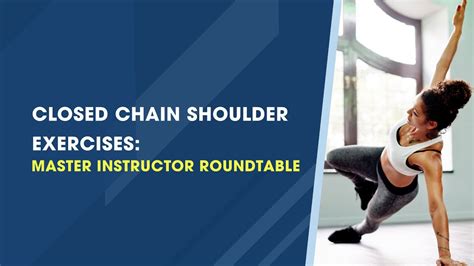 Closed Chain Shoulder Exercises Youtube