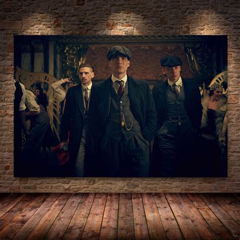 Tableau Peaky Blinders Welcome Ma Jolie Toile