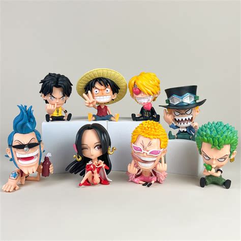 One Piece Action Figure Luffy Zoro Boa Hancock Jinbe Dracule Mihawk