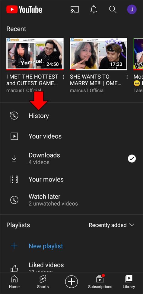 Como Ver Seus V Deos Assistidos Recentemente No Youtube