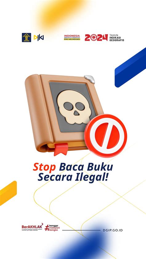 DJKI Indonesia | STOP! Baca buku secara ilegal ya #TemanKI Pernah