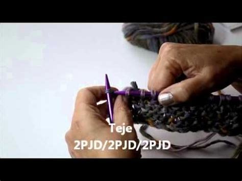 Tutorial C Mo Tejer Punto Ondas Colores Pearl Knitter Tejidos De