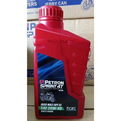 Petron Sprint Multigr T Sr Sae Rider Liter Shopee Philippines