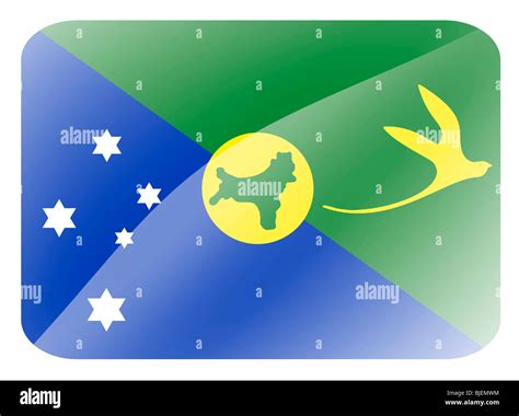 Christmas Island flag Stock Photo - Alamy