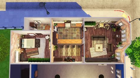 20+ Sims 4 Apartment Layouts - Stylish Decoration Ideas