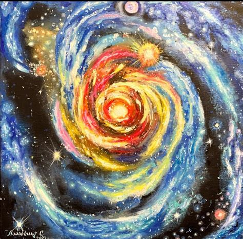 Universe Oil Painting