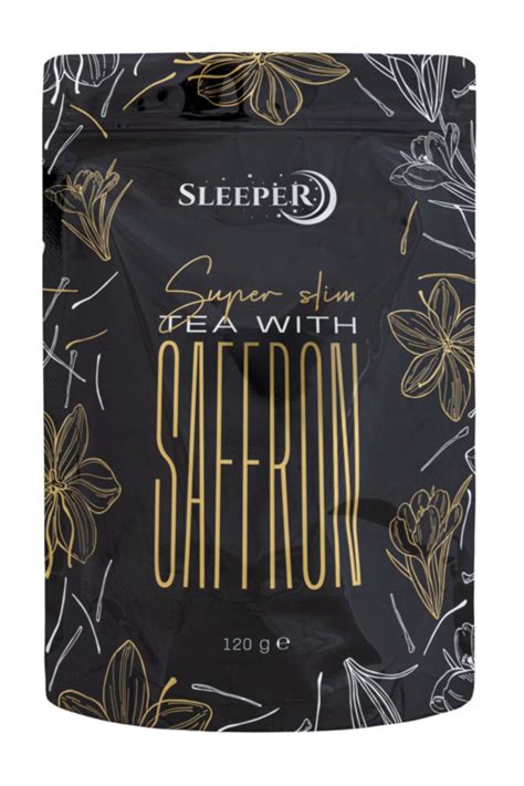 Чай за отслабване с шафран Sleeper Super Slim Tea with Saffron - Sleeper
