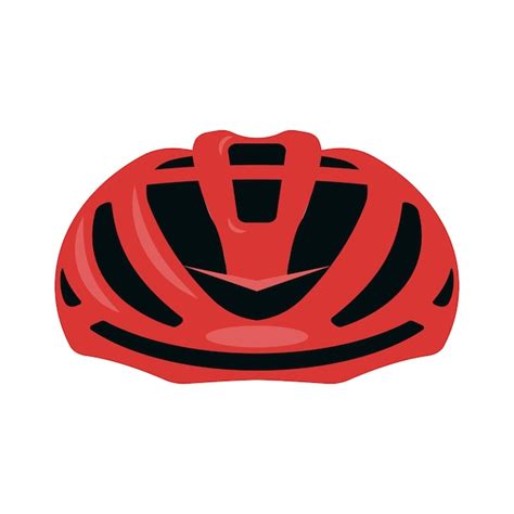 Premium Vector Road Bike Cycling Helmet Flat Illustration