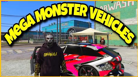 Mega Monster Vehicles In Redline Elanip Highlights RedlineRp GTA 5