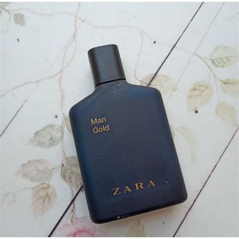 Jual Zara Man Gold Ml Original Unbox Shopee Indonesia