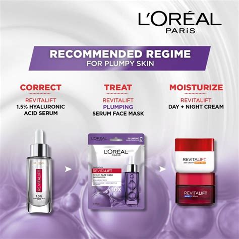 L Oreal Paris Revitalift Pro Youth Face Mask Plumping G Dermo