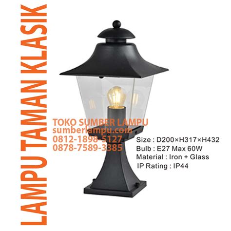 Jual Lampu Taman Klasik Bulb E27 Filamen LED Sumberlampu